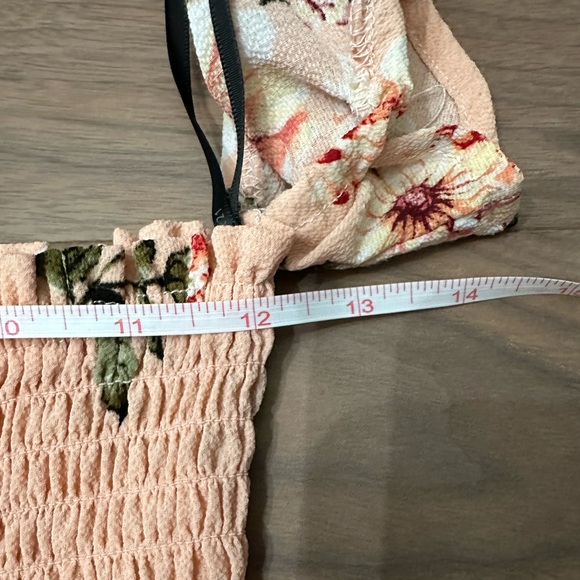 EUC M Floral Print High-Low Dress - Picture 10 of 10